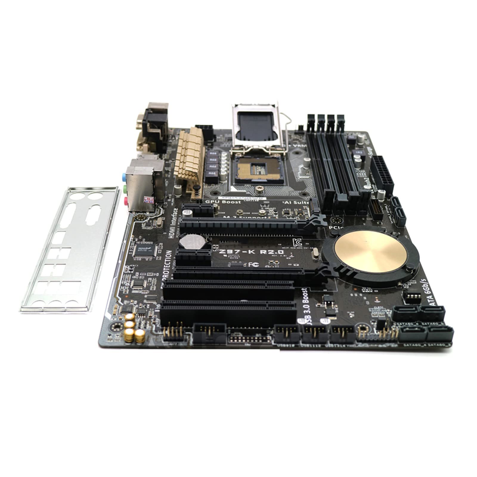 Amazon | Asus Z97-K R2.0デスクトップマザーボードZ97ソケットLGA